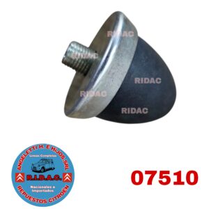 TOPE DE SUSPENSIÓN 2CV T.COMP ROSCA 7mm | Codigo Ridac: 07510