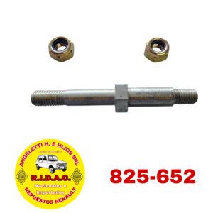 TORNILLO AMORTIGUADOR DELANTERO R4 C/TUERCA | Codigo Ridac: 825-652