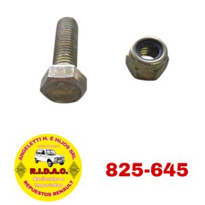 TORNILLO MONTAJE DE BUJE TENSOR R4/R6 C/TUERCA | Codigo Ridac: 825-645