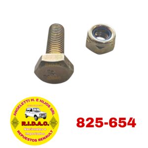 TORNILLO PARRILLA A TENSOR RENAULT 6 C/TUERCA | Codigo Ridac: 825-654