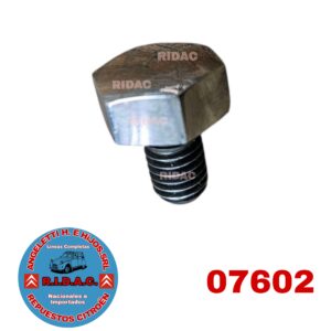 TORNILLO TAZA DE RUEDA INOX. FINO CORTO | Codigo Ridac: 07602