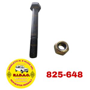 TORNILLO TORRE DE SUSP INFERIOR DELANTERA RENAULT | Codigo Ridac: 825-648