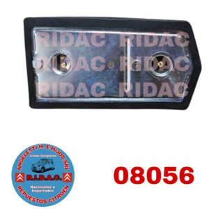 BASE FAROL STOP 3CV CHAPA S/DEFLECTOR COMUN | Codigo Ridac: 08056