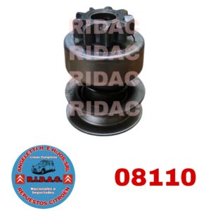 BENDIX DE ARRANQUE 2CV Y 3CV 6 ESTRIAS | Codigo Ridac: 08110