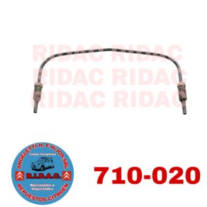 CAÑO DE FRENO DYANE 6 / GS ENTRE CALIPER IMP | Codigo Ridac: 710-020