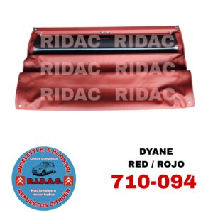 CAPOTA DYANE COLOR ROJO ORIGINAL | Codigo Ridac: 710-094