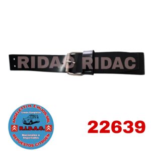 CORREA CAPOT MEHARI GOMA NEGRA C/U | Codigo Ridac: 22639