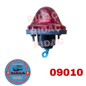 FAROL FURGON TRASERO 2 POLOS ROJO PLASTICO / BASE PLASTICA | Codigo Ridac: 09010