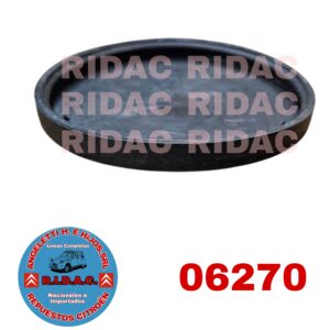 GUARDAPOLVO TRAVIESA TRASERA 3CV GOMA | Codigo Ridac: 06270