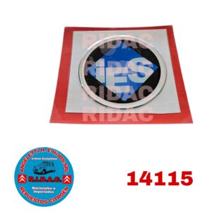 INSIGNIA IES AUTOADHESIVA | Codigo Ridac: 14115