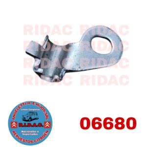 PLAQUETA CABLE FRENO DE MANO IZQ | Codigo Ridac: 06680
