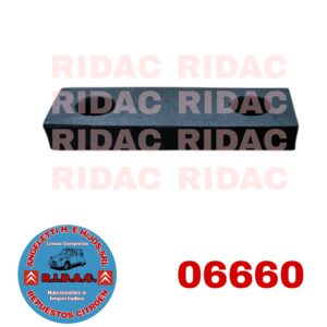PLAQUETA ROTULAS DE GOMA 2CV Y 3CV | Codigo Ridac: 06660
