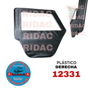 PUERTA MEHARI DELANTERA DERECHA PLASTICA NUEVA | Codigo Ridac: 12331