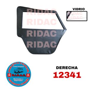 PUERTA MEHARI DELANTERA DERECHA VIDRIO NUEVA | Codigo Ridac: 12341