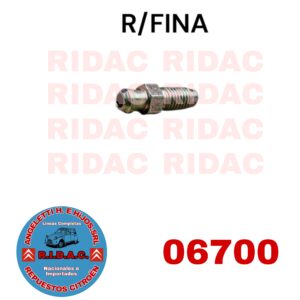 PURGADOR CILINDRO DE FRENO R/FINA | Codigo Ridac: 06700