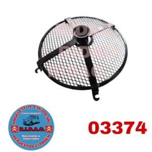 REJILLA VENTILADOR 3CV COLOR NEGRO | Codigo Ridac: 03374