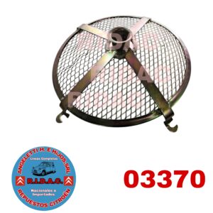 REJILLA VENTILADOR 3CV COLOR ORO | Codigo Ridac: 03370