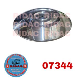 TAZA RUEDA 2CV ACERO INOXIDABLE | Codigo Ridac: 07344