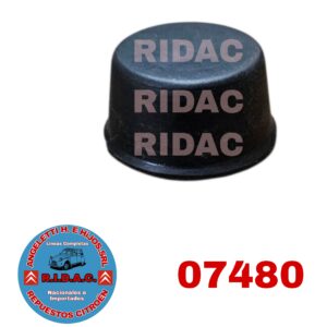 TOPE SUSPENSION DELANTERO REDONDO GOMA SOLA | Codigo Ridac: 07480