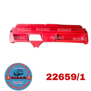 TORPEDO MEHARI PLASTICO ROJO | Codigo Ridac: 22659/1