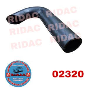TUBO DE GOMA SALIDA F/AIRE 3CV | Codigo Ridac: 02320