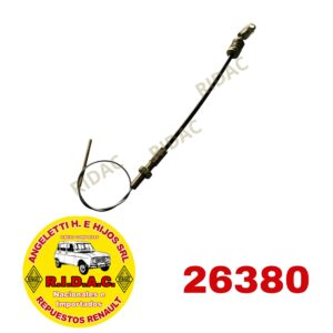 CABLE ACELERADOR R4L/TL/GTL L520 | Codigo Ridac: 26380
