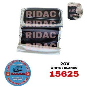 CAPOTA 2CV COLOR BLANCO S/BAG S/CODOS ORIGINAL | Codigo Ridac: 15625