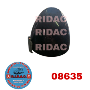 CASCO DE FARO 3CV ABS COLOR NEGRO COMPLETO IMPORTADO | Codigo Ridac: 08635