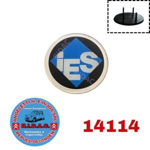 INSIGNIA IES CON PERNOS | Codigo Ridac: 14114