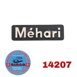 INSIGNIA MEHARI AUTOADHESIVA | Codigo Ridac: 14207