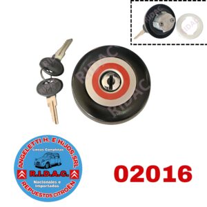 TAPA TANQUE DE COMBUSTIBLE 2CV / 3CV NACIONAL | Codigo Ridac: 02016