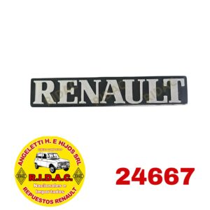 INSIGNIA PALABRA RENAULT | Codigo Ridac: 24667