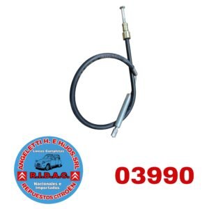 CABLE DE EMBRAGUE 3CV BUJE METALICO | Codigo Ridac: 03990
