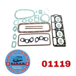 JUEGO DE JUNTAS DE MOTOR 11 LIGERO | Codigo Ridac: 01119